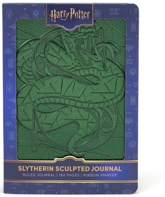 Harry Potter Sculpted Journal: Slytherin by Insight Editions (Hardback Book)