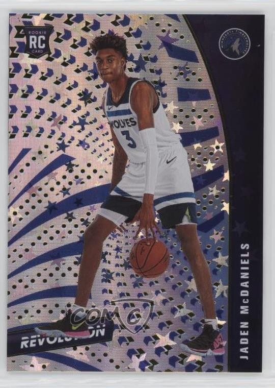 2020-21 Panini Revolution Rookies Astro Jaden McDaniels #102 1ng7