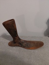 Vintage Cobbler Shoe Form / Cast Iron / Antique Shoe / Heavy