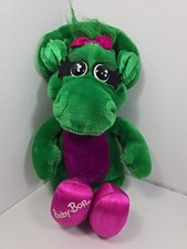 Vintage 1992 Baby Bop Dinosaur 15" Plush From Barney by The Lyons Group Used
