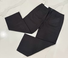 Social Standard by Sanctuary Juliet Crop Pants Size 12 Black Capsule Stretch NWT
