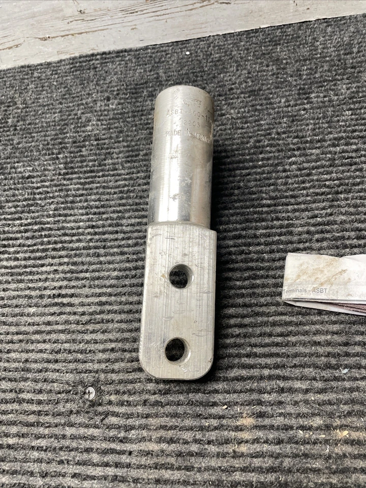 TE Connectivity Raychem Mechanical Connector 2-Hole Lug ASBT-600-1000 2205 - Image 4 of 4