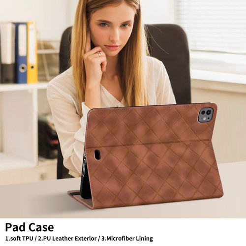 Für iPad 11./10,9"/Pro/Air/Mini Slim PU Leder Ständer Folio Hülle mit Stiftfach - Bild 26 von 67