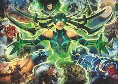 Puzzle (1000 T.) Marvel Villainous : Hela (Ravensburger) NEU/OVP