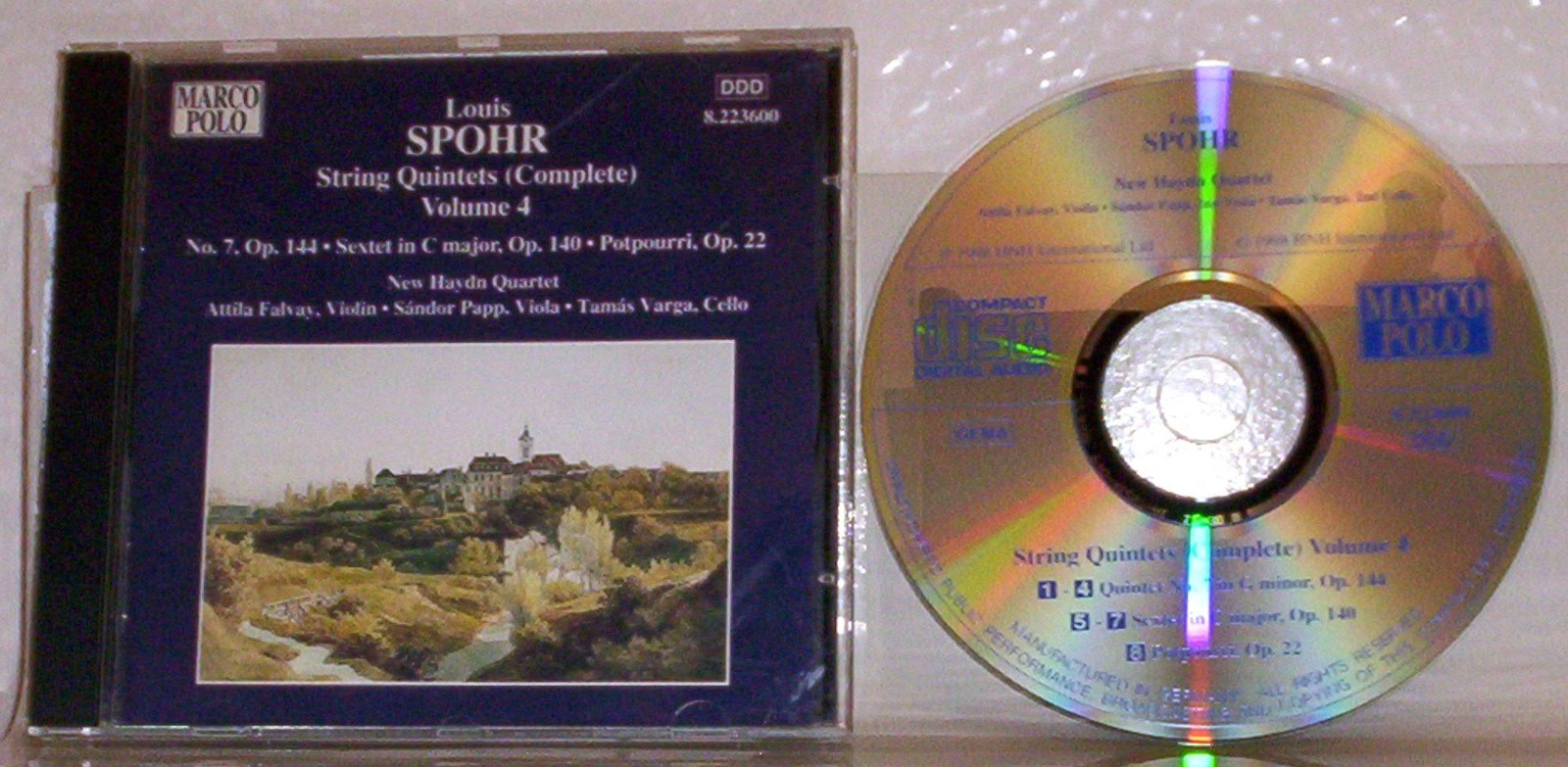 Новый квартет Гайдна: Фальви СПОР: Струнный квартет. Сборник, том 4 (CD)