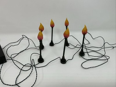 Monsters Flame Torch Light Post Accessory Works Hawthorne Village Universal 