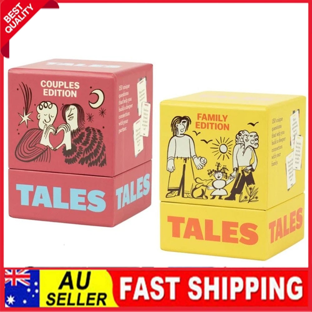 Tales Conversation Starter Cards Card Game For Family/Couples Edition Board Game