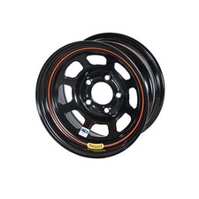 Bassett Wheels - D-hole Lightweight - 14x7 In - 3in Bs - 5x100 Steel - Black Bassett Wheels - D-hole Lightweight - 14x7 In - 3in Bs - 5x100 Steel - Black