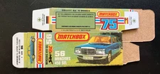 Matchbox #56 Mercedes 450 SEL ‘77-‘82 Type L Repro Box 