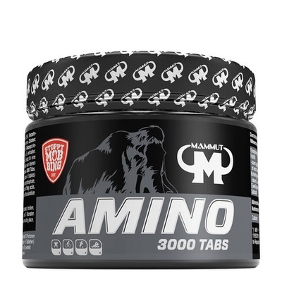 (58,85 EUR/kg) Mammut Amino 3000 - 300 Tabletten Aminosäuren Sport NEU OVP