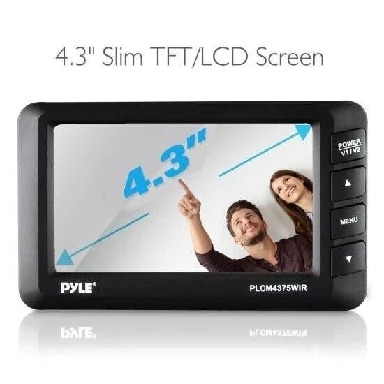 Pyle Wireless Rear View Backup Camera Kit Vehicle Parking/Reverse System - Image 2 of 4