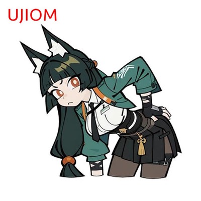 UJIOM Hoshimi Miyabi Wall Sticker Enchanting Interesting Customizable Decal 