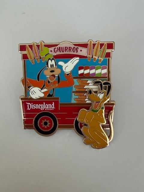 HKDL Goofy Pluto Food Cart Churros DLR Carnival 2020 LE Disney Pin D4