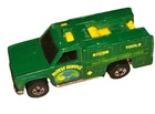 Vintage Rare Hot Wheels Forest Service Truck 1974 Green Blackwall Malaysia Car