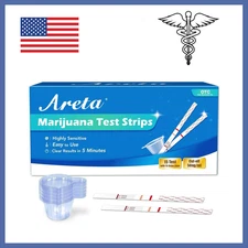 Areta Marijuana Test Strips: THC Drug Urine at Home Testing Kits for OTC Use
