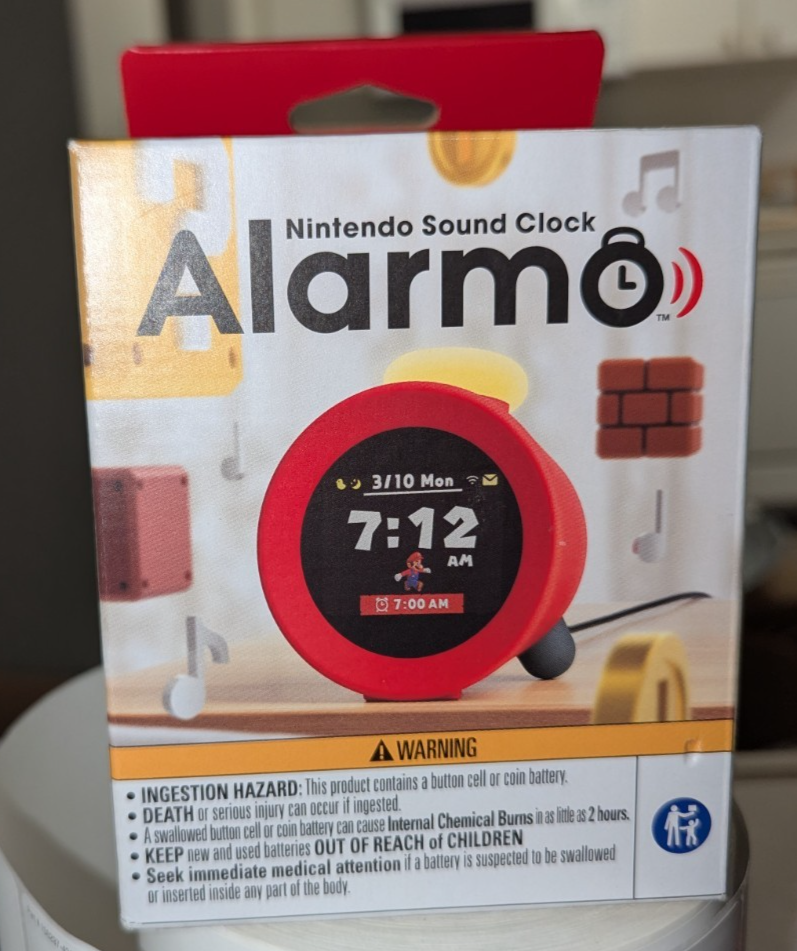 Nintendo Sound Clock Alarmo - Red - . Tested for sale online | eBay