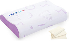 Kids Pillow for Sleeping, Adjustable Kids Memory Foam Pillow for Bed Set, Breath