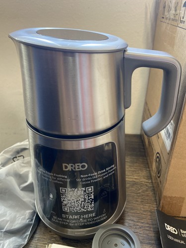 DREO BaristaMaker Milk Frother, All-in-1, 15oz/450m Hot/Cold Electric Foam Maker - Picture 5 of 20