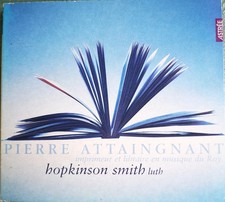 CD Hopkinson Smith (Laute) - Preludes, Chansons & Danses von Pierre Attaingnant 