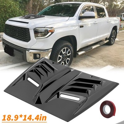For Toyota Tundra Hood Scoop Air Flow Vent Bonnet Cover with Reflective Strips