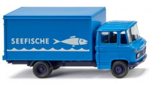 "Wiking 027402 Mercedes Benz Mb L 608 Lieferwagen \"Seefische\" H0 1:87 Neu"-image