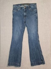 Wrangler Retro Jeans Women  s High Rise Trouser Boot Flare 31x34 Denim Ranch