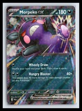Carta Pokemon Holo Morpeko ex Pitch Black 055/084 RR quasi nuova funzionante CG