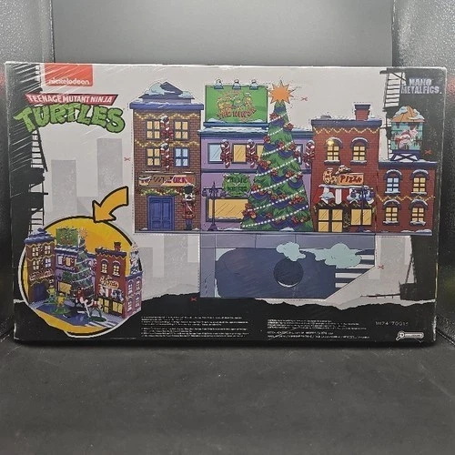 Calendario de Adviento Tortugas Ninja Adolescentes Mutantes 24 Figuras Die-Cast Nickelodeon Dis Foto 3 de 4