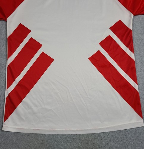 Maglia maglia attrezzatura Adidas vintage EEL 2XL modello calcio calcio anni 90 3 righe - Foto 6 di 11