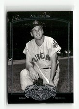 2005 UD Past Time Pennants #2 Al Rosen Cleveland Indians