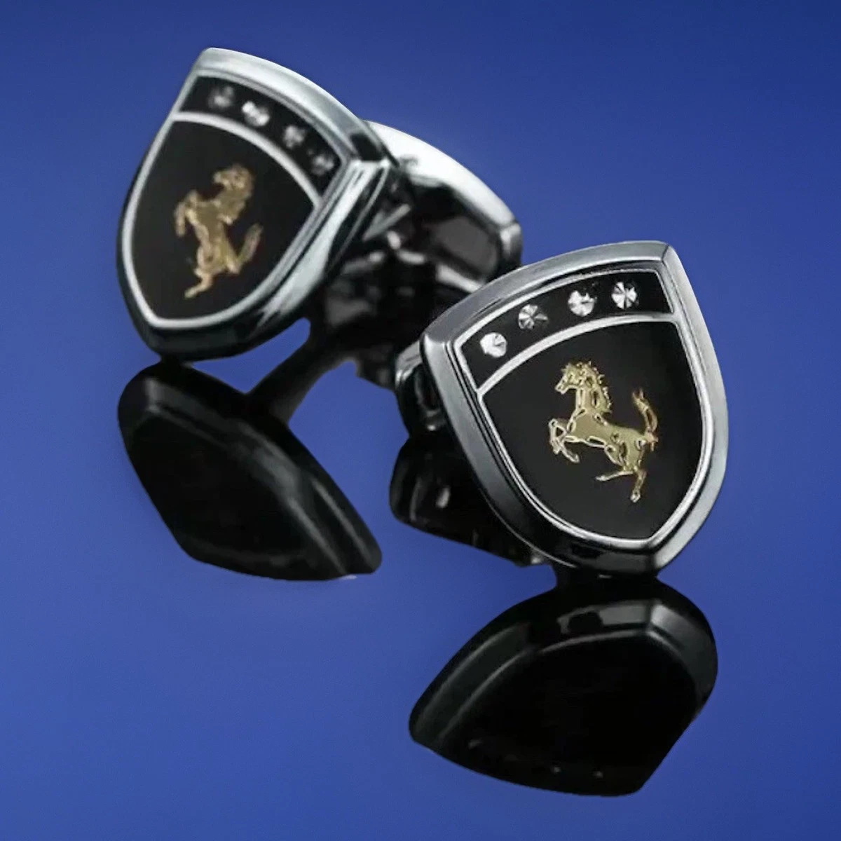 Ferrari Gemelli Acciaio カフリンクス Las mejores ofertas en Gemelos Ferrari | eBay