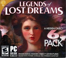 LEGENDS OF LOST DREAMS Hidden Object 6 PACK PC Game DVD NEW