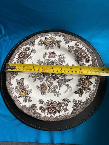 Beautiful Enoch Wedgwood Oriental Pheasants Dinner plate 26cm(10 inch). - Picture 10 of 10