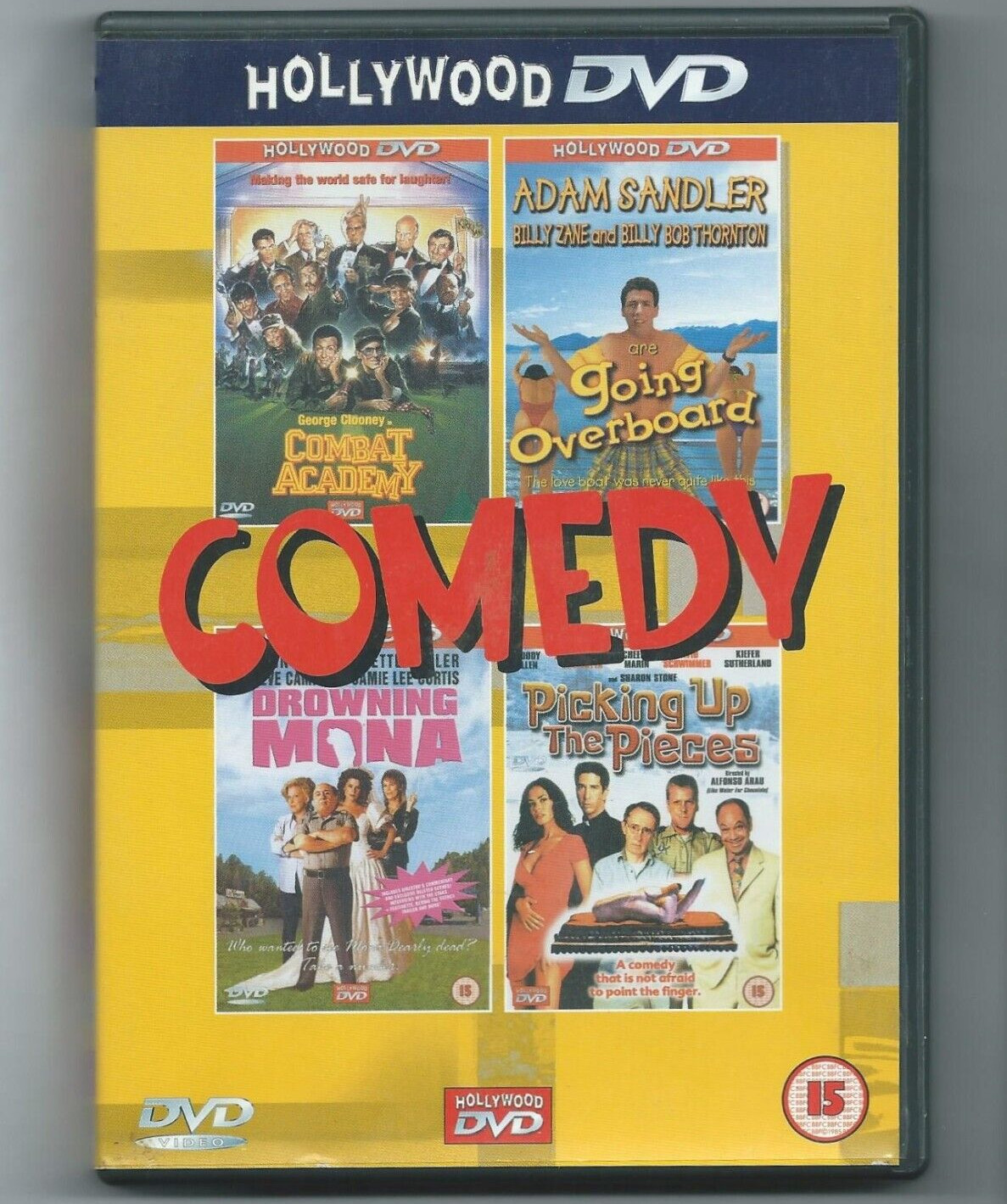 Hollywood Comedy 4 Films DVD Rated 15 Comedy Drama Used