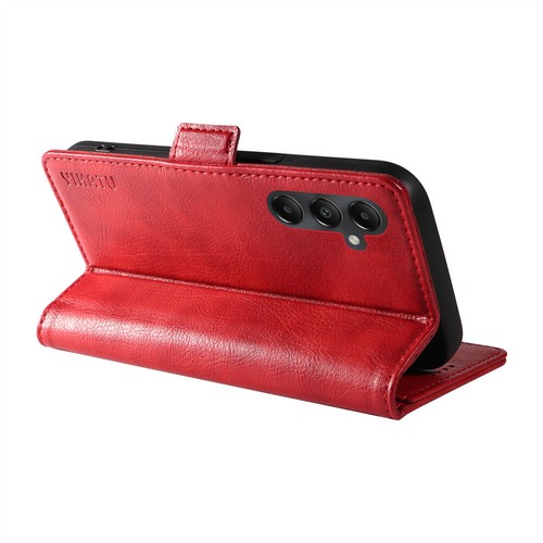 Für Samsung A51 A21S A71 A50 A72 Luxus Lychee Leder Geldbörse Etui Handyhülle - Picture 4 of 22