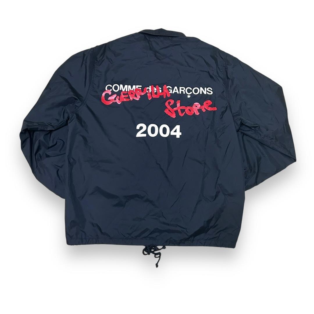 Comme des Garcons Guerrilla Store Coach Jacket Black Used  
