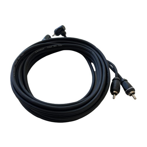 SoundQubed Twisted OFC 12 piedi 2 canali RCA per installazione audio auto - Foto 2 di 4