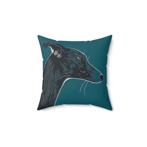 Copy of Greyhound Spun Polyester Square Pillow - Picture 2 of 13