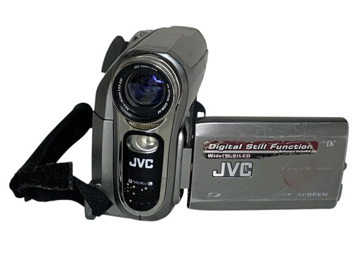 JVC GR-D770 Mini videocamera multimediale flash DV modalità protezione sicura RICAMBI O RIPARAZIONE - Foto 13 di 24