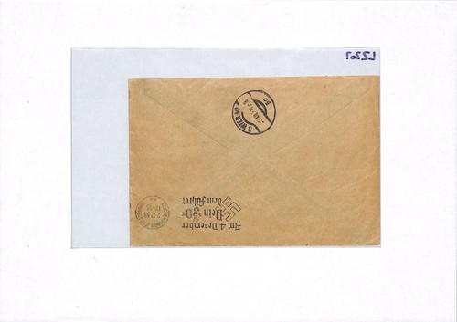GERMANY Cover ZEPPELIN Air *BLOCK FRANKING* 1938 SUDETENLAND FAHRT Vienna LZ307 - Picture 11 of 12