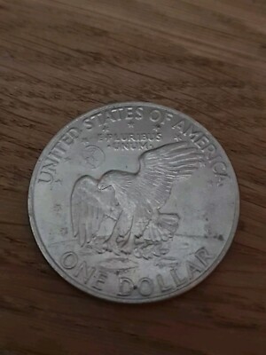 1971 S Eisenhower Ike Silver Dollar PP 40% Silber US Mint Kunststoff OGP massiv