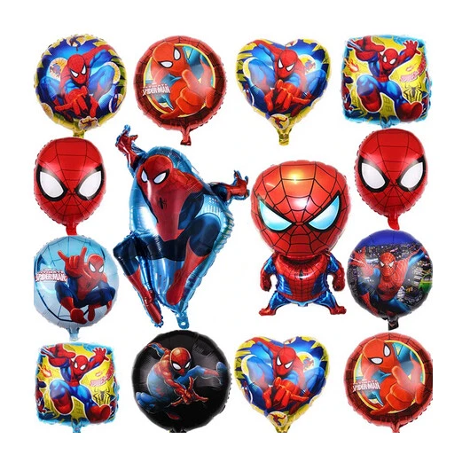 Spiderman Folien Helium Luft Ballon Für Jungen Kinder Geburtstag Party Deco - Bild 1 von 1