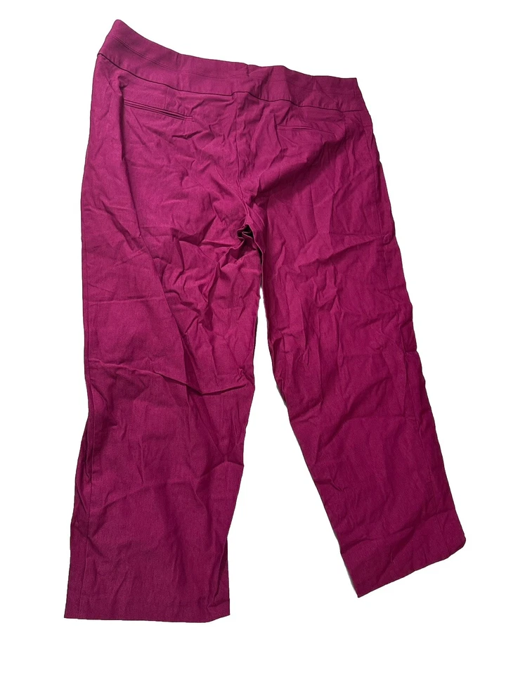 Pantalones para mujer Ashley Stewart color rosa talla 20  Foto 4 de 4