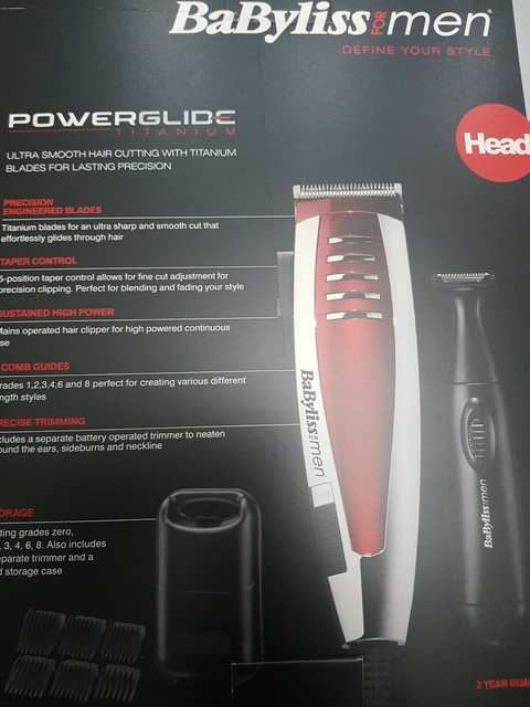babyliss powerglide titanium hair clipper