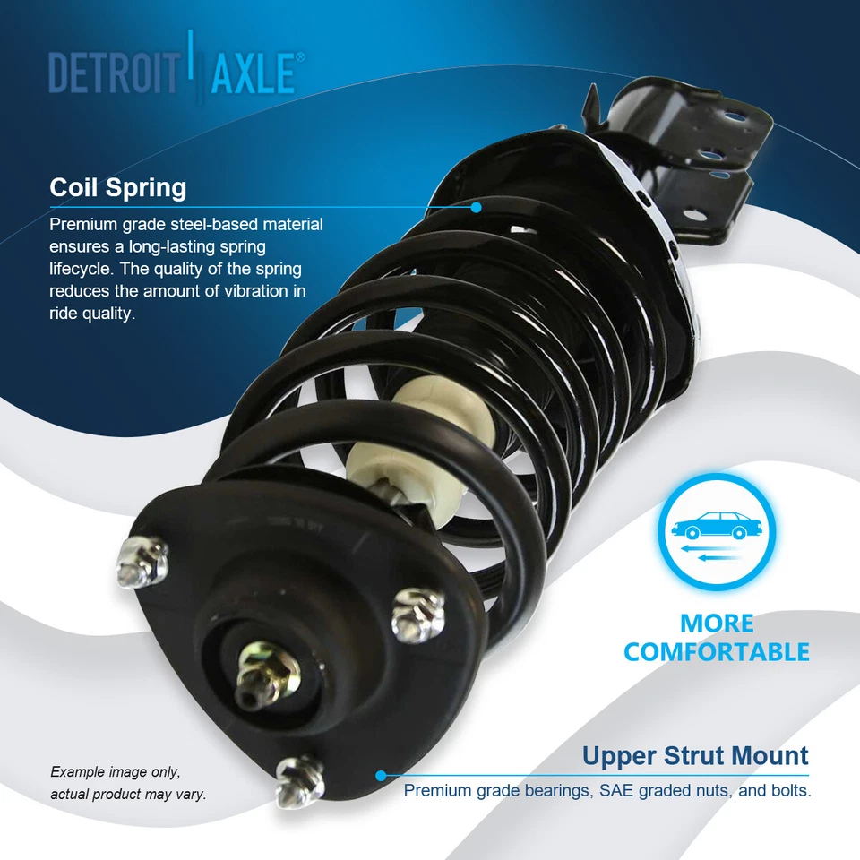 Amortiguador trasero puntales delanteros + barra estabilizadora de brazo de control inferior para Honda Odyssey 08-10 tracción delantera Foto 3 de 4