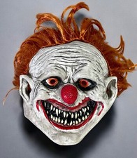 Scary Twisted Clown Halloween Horror Latex Mask