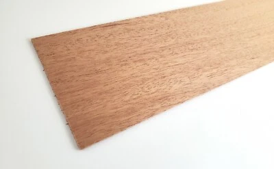 Mahogany Wood Sheet Plank Thin 1/16" x 3" x 12" long Sanded Kiln Dried