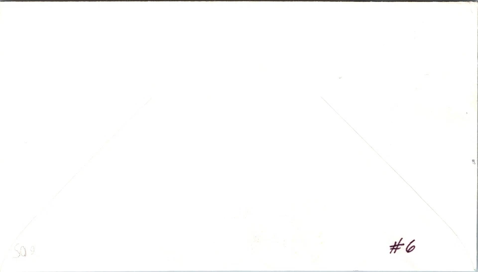 FDC 1988 SC #2380 Hand Painted, M. Fox - Colorado Springs Co - Single - J13612 - Image 2 of 2