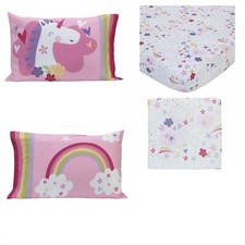 Unicorn 3 piece toddler Bedding Sheet Set