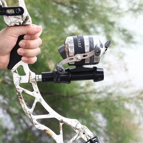 1 set Bowfishing Reel with Fishing Reel Seat Line Archery Bow Arrow Fishing Hunt - Picture 4 of 16